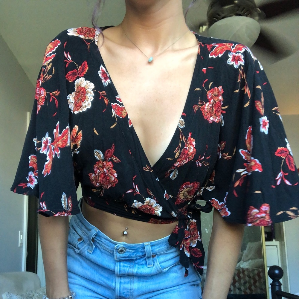 Rusty Wrap Top - Picture 4 of 6